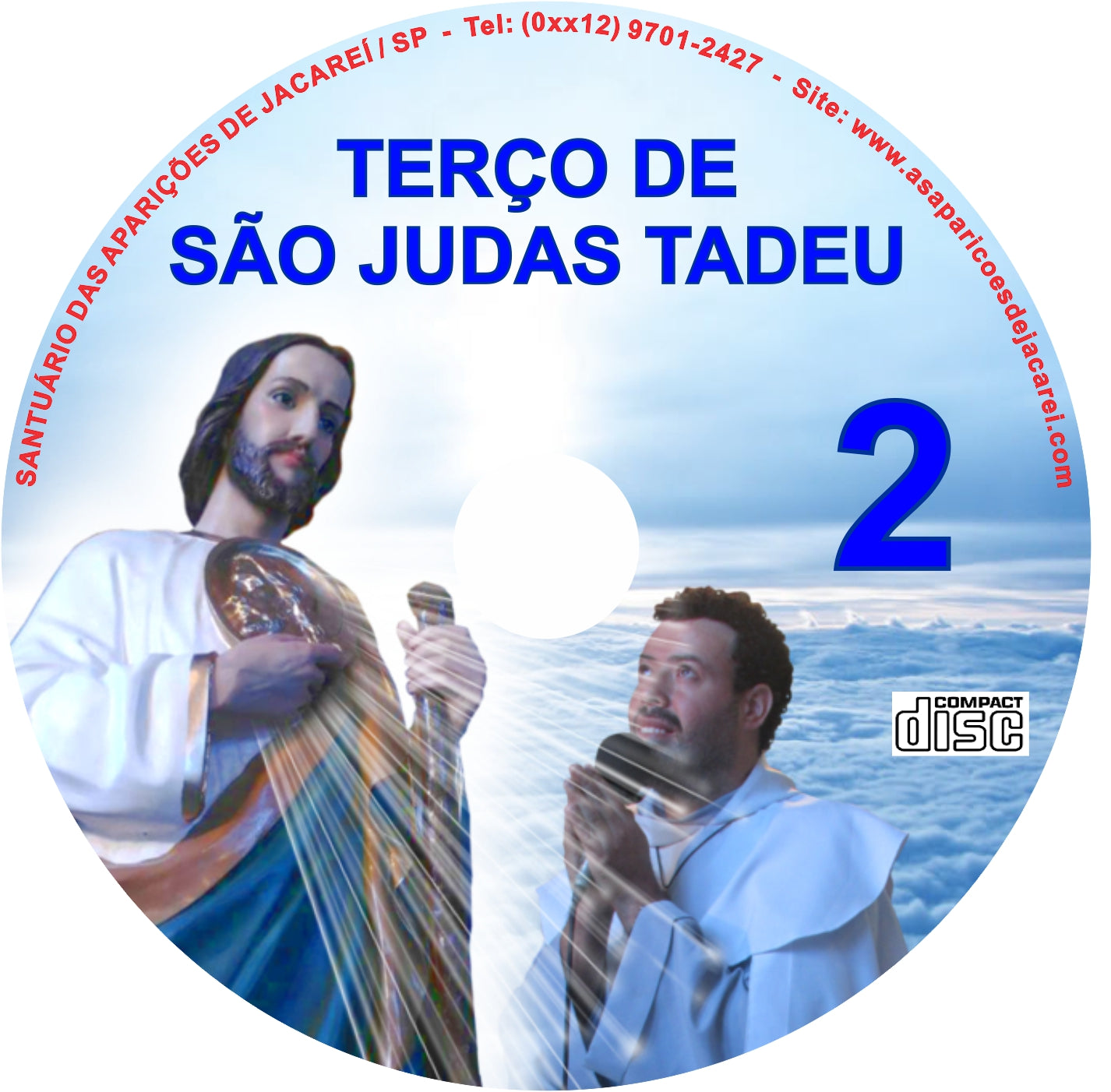 CD Terço de São Judas Tadeu 2 CD Terço de São Judas Tadeu 2